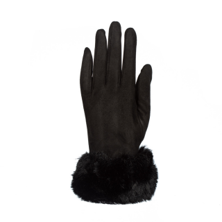 Дамски ръкавици, Дамски ръкавици Pifa черен цвят - Kalapod.bg